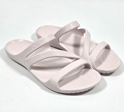 CROCS KADEE II SANDALS WOMENS Sz 9 PASTEL PINK 206756-6PI Z-STRAP NEW W/OUT BOX