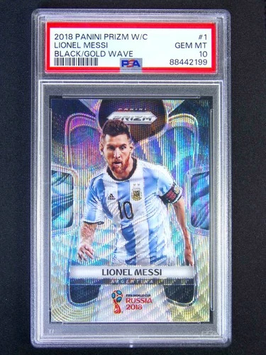 World Cup Lionel Messi 2018 Panini Prizm World Cup Lionel Messi #1 Gold