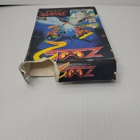 Zool 2 (Atari Jaguar, 1995) Cartridge And Damaged Box