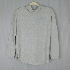 Vineyard Vines Long Sleeve Hooded Shirt Youth XL 16 Gray Casual Lightweight