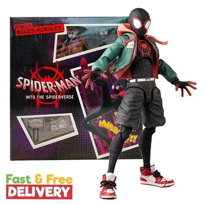 BRANDED Spiderman Miles Morales PVC Action Figure Toy across the Spider-Verse Collection