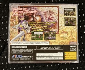 Sega Saturn Princess Crown Atlus Action RPG NTSC-J w/ Obi From Japan