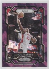2023-24 Panini Prizm Purple Ice Prizm 146/149 Adama Sanogo #286 5b1