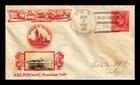 US COVER SOUSA FAMOUS AMERICANS FDC SCOTT 880 CROSBY PHOTO CACHET NAVAL CANCEL