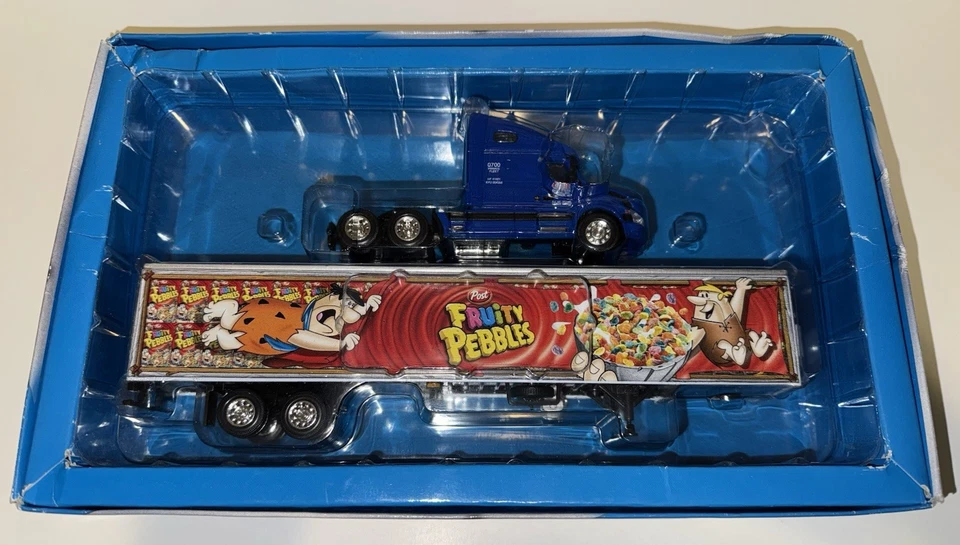 Remolque tractor frigorífico Volvo VNL670 DGP 1:64 Kraft cacao/guijarros frutales Foto 2 de 4