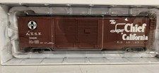 Proto 2000 HO RTR 50' Double Door Automobile Box Car Santa Fe 10418 Super Chief