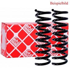 2x FEBI BILSTEIN Fahrwerksfeder vorne für Renault Megane III Schrägheck BZ0_