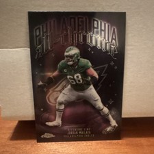 Topps Chrome 2025 Jordan Mailata ACT-12 Philadelphia Eagles NFL Insert Card