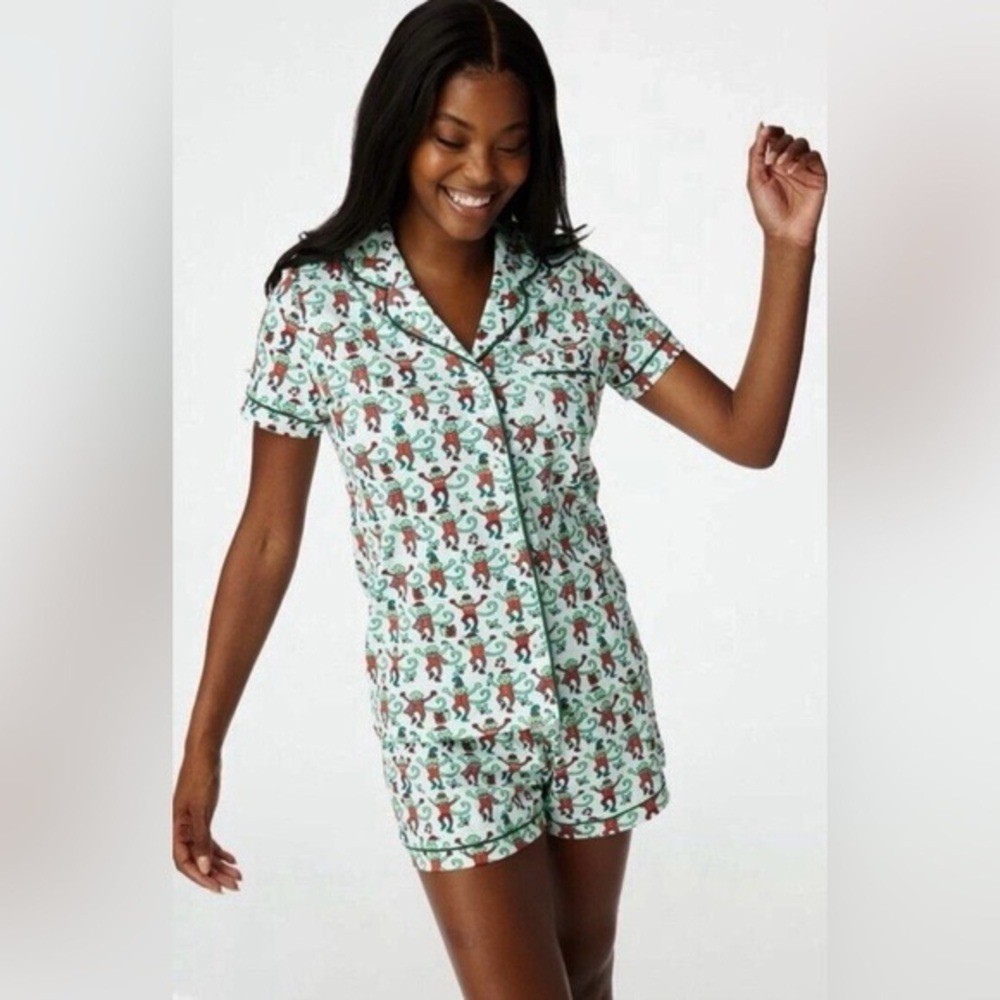 Roller Rabbit- Holiday Monkey- Size small - image 1