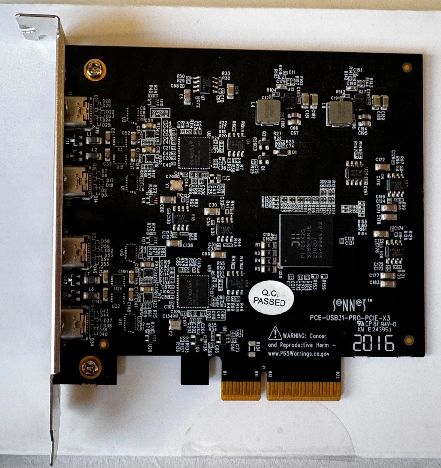 Sonnet Allegro USB C 3.1 - 4 Port PCIE Card - Image 3 of 3