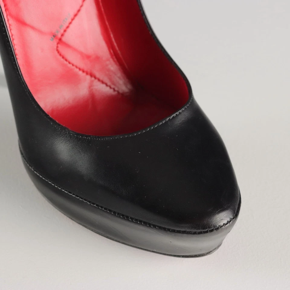 Chaussures à Talons Cesare Paciotti Cuir N. 35 Italie Second Hand Originales - Photo 4/4