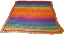 handmade crochet afghan lap throw blanket Afg...