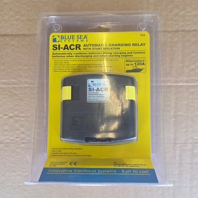 Blue Sea 7610 SI-ACR Automatic Charging Relay 12V 24V DC 120A Marine