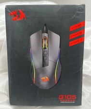 Redragon RGB G105 Gaming Mouse Wired New  Opened / Bent Box 