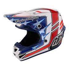 Troy Lee Designs SE4 MIPS Poly MX Helmet Flagstaff White Medium *WAS $275.00