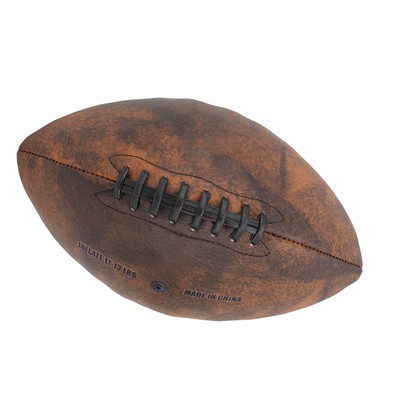 Training Fußball Größe 9 Rugby Ball PU Grip Vintage Design CU