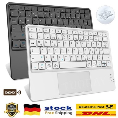QWERTZ Touchpad Bluetooth Tastatur für Huawei Honor Pad X9 X8 Pro MatePad 11 SE