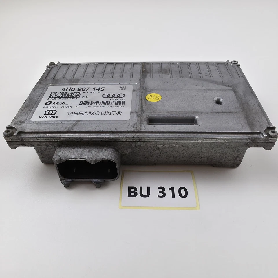 Модуль управления гидравлическим креплением двигателя Audi S6 2013-2014 б/у подлинный 4H0907145 - Изображение 2 из 4