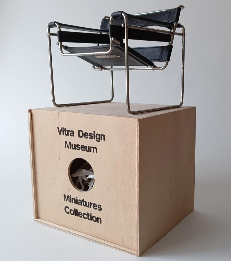 Vitra Design Museum Miniature Collection B3 Wassily Chair w/Box