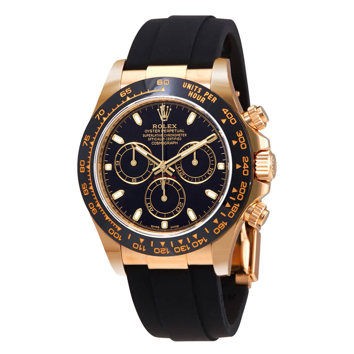 Rolex Cosmograph Daytona Automatic 18K Yellow Gold Men's Watch 116518LN