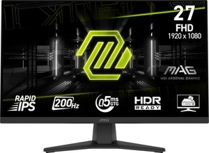 MSI MAG 274F 27" IPS FHD 200Hz 0,5 ms, FreeSync HDR Tilt prêt, moniteur de jeu