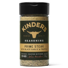 Kinder's Prime Steak with Black Garlic Truffle Rub/Seasoning, 5oz