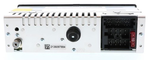 Continental USB MP3 AUX 1DIN Autoradio für Lancia Y (1996-2004) - schwarz - Bild 5 von 9