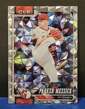 2026 Topps Series 1  Parker Messick (RC) Diamante Foil #67 - Guardians