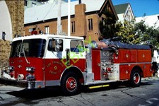 SFFD SAN FRANCISCO Fire Apparatus SLIDE: E-24 1983 GRUMMAN