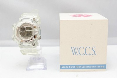 Casio G-Shock DW-8201WC-7T Frogman Yellow, Clear Unisex Watch Unused