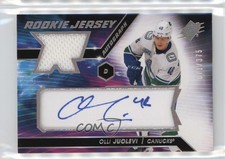 2020-21 SPx Rookie Auto Jersey Tier 1 71/375 Olli Juolevi #OJ Auto n1u