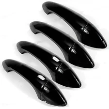 Glossy Black Cover Trim For 21-2025 Chevrolet Trailblazer Smart Side Door Handle