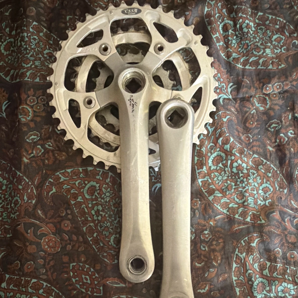 Sugino 175 mm Crankarm Crankset-With Chainrings for sale | eBay