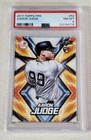 AARON JUDGE 2017 TOPPS FIRE RC #62 NEW YORK YANKEES ROOKIE MVP PSA 8 NM-MT