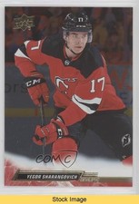 2022-23 Upper Deck Series 1 Silver Foil Yegor Sharangovich #112 READ 8tn