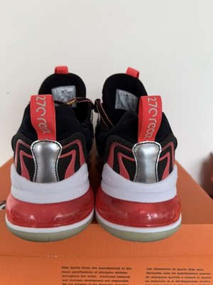 2020 Nike Air Max 270 React ENG Aliens Black Topaz Gold Red SZ 8 ( CW7302-001 )