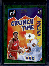 2025 Panini Donruss WNBA A’Ja Wilson Crunch Time Green Fireworks /399
