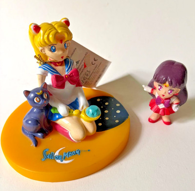 SAILOR MOON von Igel 1999 Vinyl Figur Vintage Naoko Takeuchi Toei Animation