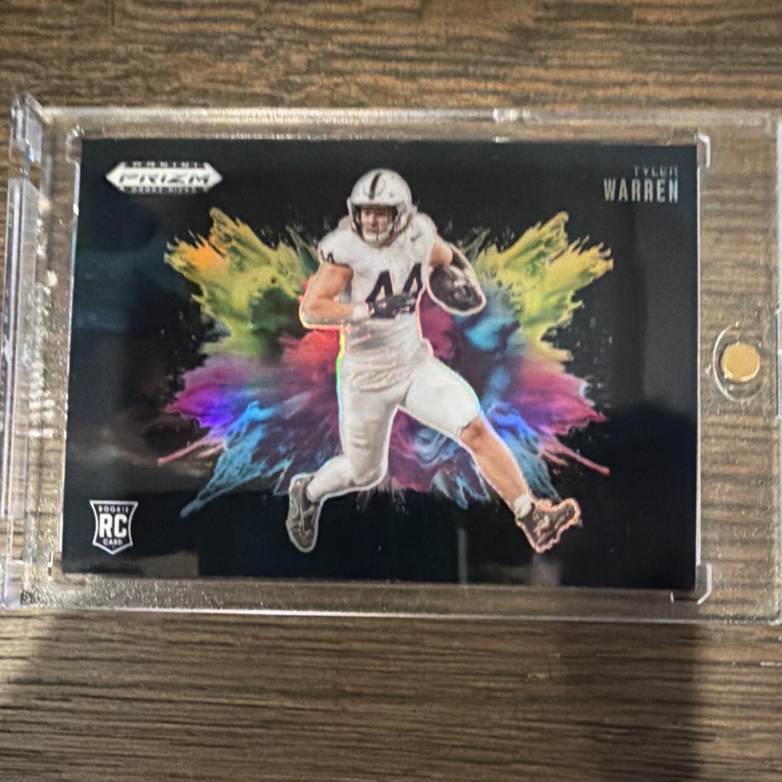 Panini Prizm Draft Picks 2025 Color Blast Tyler Warren #22 Rookie Penn State