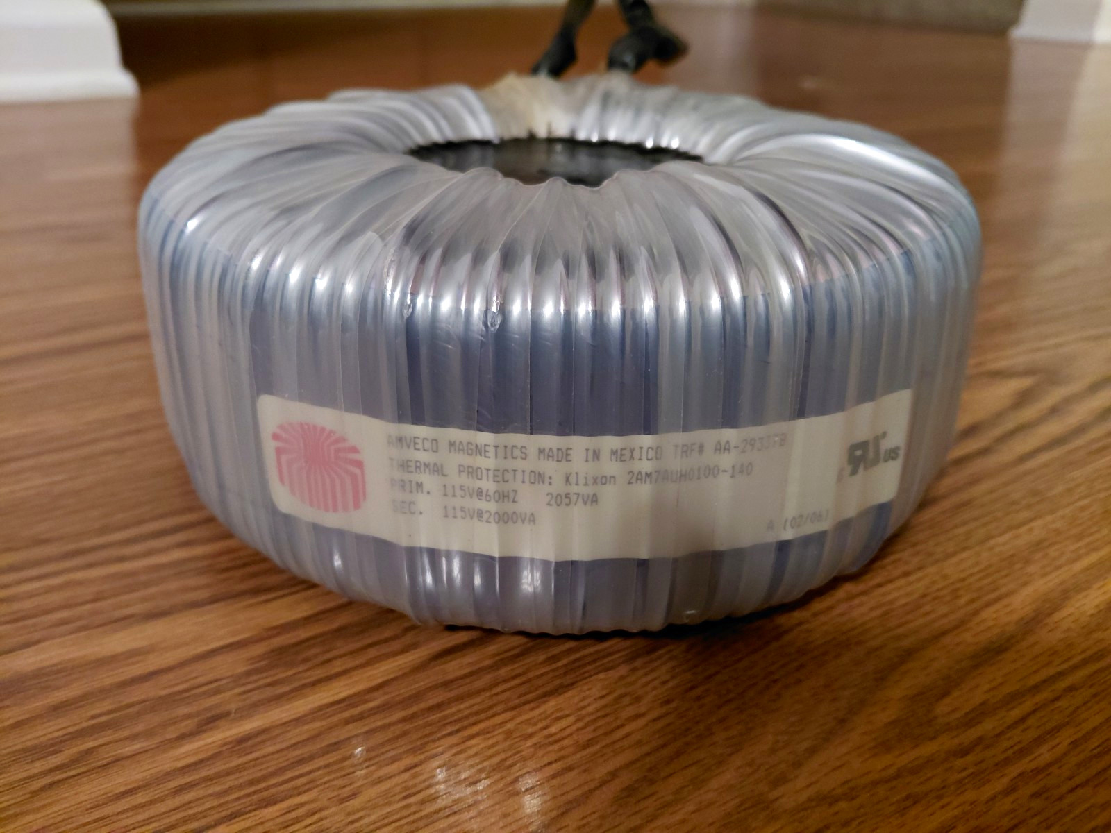 Amveco Magnetics AA-29337B Toroidal Transformer