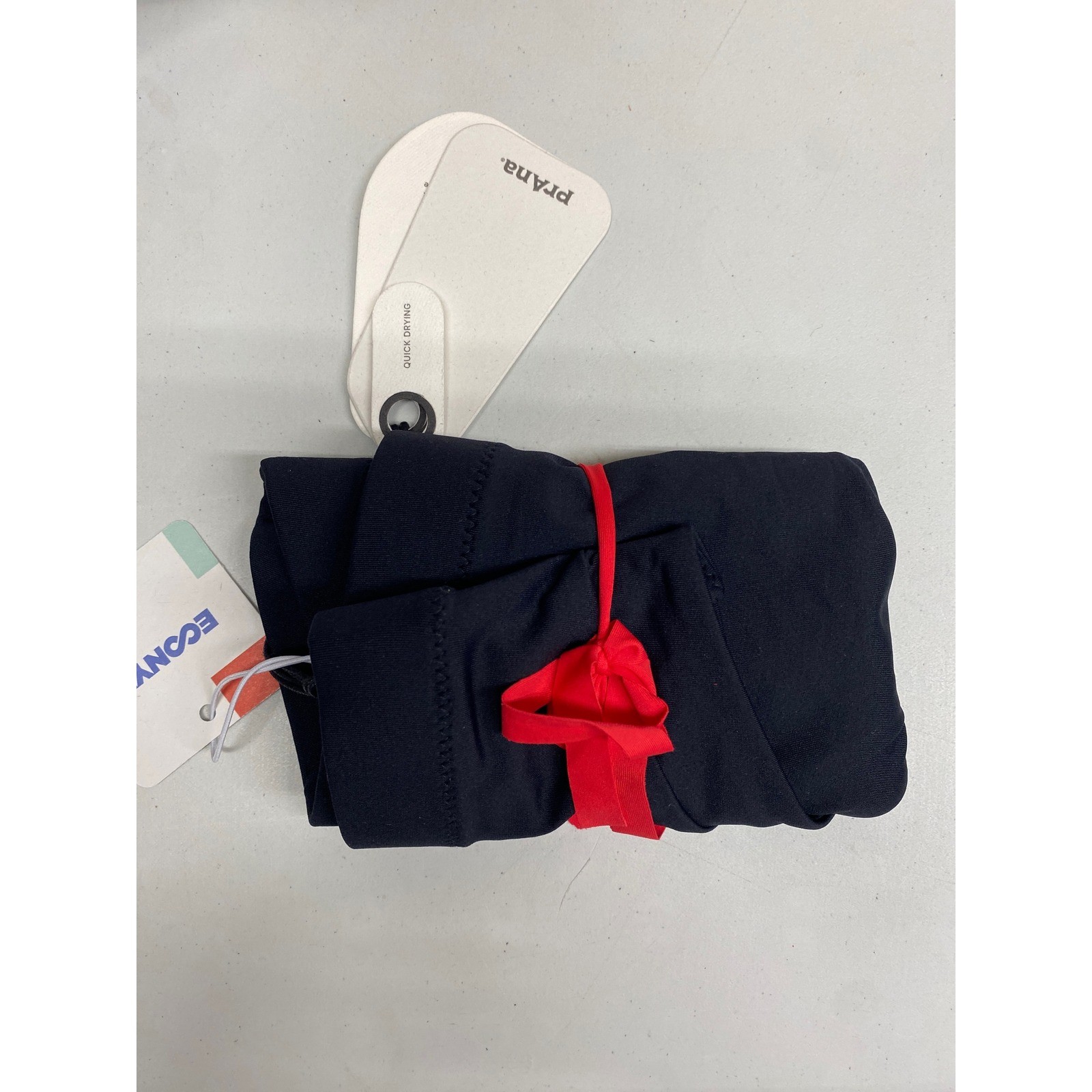 Prana Swimsuit Womens Small Black Upswell Swim Bottom Bikini Beach Summer