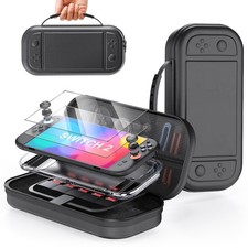 For Switch 2 Accessories Carrying Case Bundle Protective Case Screen Protector