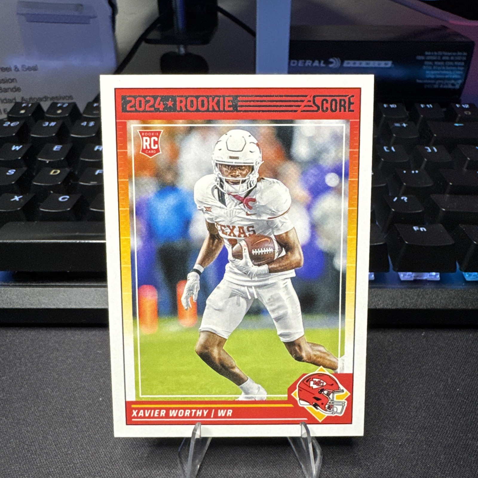 2024 Score - Rookies Xavier Worthy #324 Scorecard (RC)