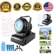 Bubble Machine Rechargeable Battery Operated Bubble Maker for Kids Automatic