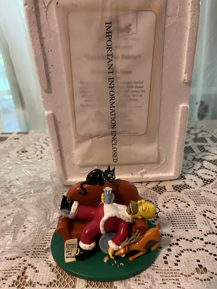 The Simpsons Hamilton "Cookies For Santa" At Home With Homer NEU - Bild 3 von 4