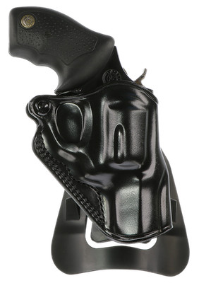 Galco SM2-158B Speed Master 2.0 Paddle OWB Black Steerhide Fits S&W J Frame M640