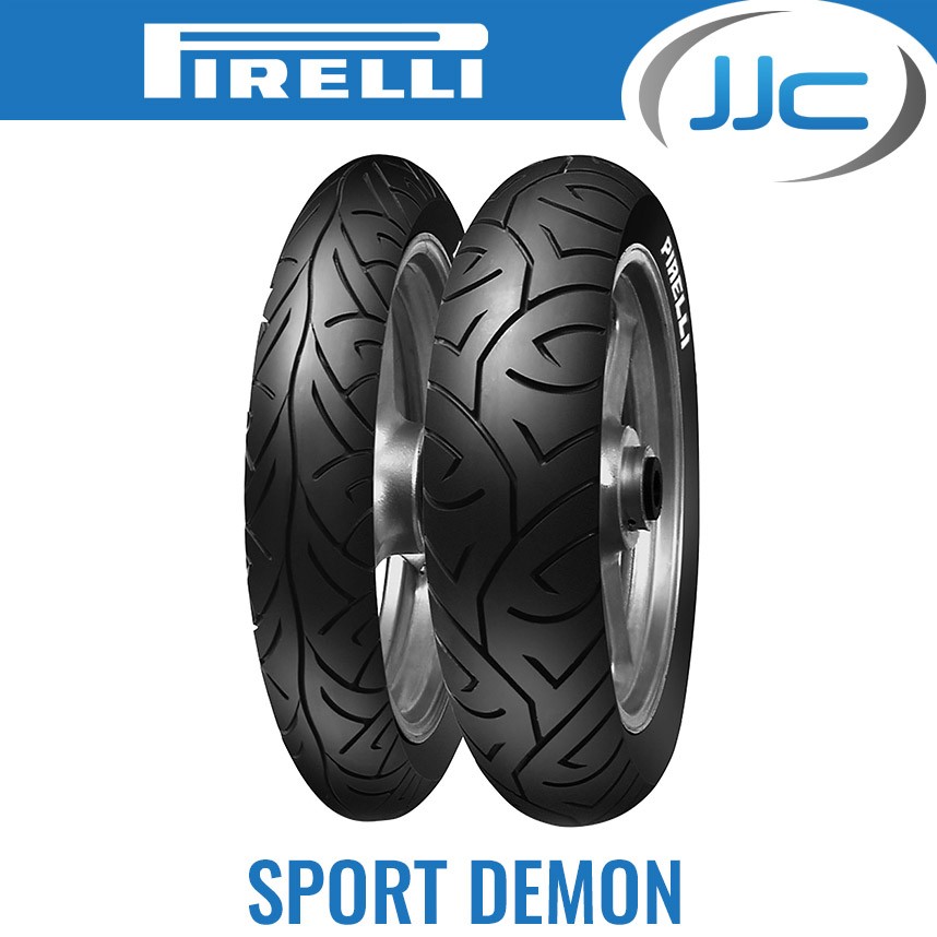 TYRE PAIR PIRELLI 100/80-17 52H + 130/70-18 63H SPORT DEMON - Image 14