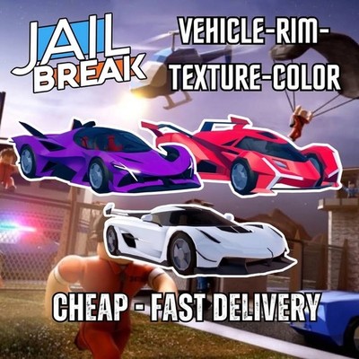 JAILBREAK | JB | All Cars-RIM-Texture-Color | Cheap Fast Delivery