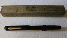 Vintage Conklin Crescent Filler Fountain Pen Toledo Ohio Gold Nib 1918 Patent