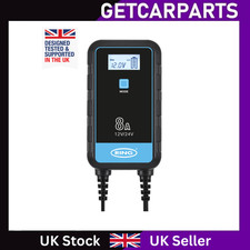 Ring 8A Smart Charge 8 Charger & Maintainer - Lithium Battery Compatable RSC908T